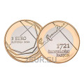 Slovénie 3 euros UNC 2021 - 300e anniversaire de la passion de Škofja Loka