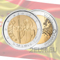 Espagne 2 euros UNC 2005 - Don Quichotte de La Manche