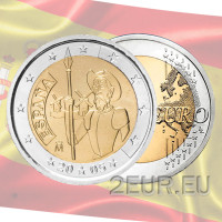 Espagne 2 euros UNC 2005 - Don Quichotte de La Manche