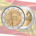 Espagne 2 euros UNC 2018 - Vieille ville de Saint Jacques de Compostelle