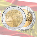 Espagne 2 euros UNC 2021 - Ville historique de Tolède