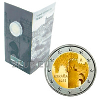 Espagne 2 euros BE 2021 - Ville historique de Tolède Espagne 2 euros BE 2021 - Ville historique de Tolède