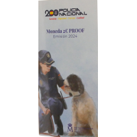 Espagne 2 euros BE 2024 - Corps de la police nationale Espagne 2 euros BE 2024 - Corps de la police nationale