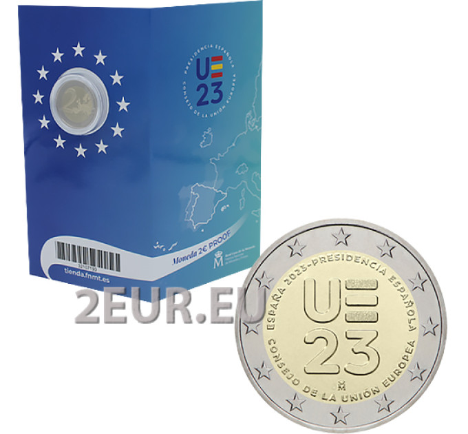 Espagne 2 euros BE 2023 - Présidence espagnole du Conseil de l'UE