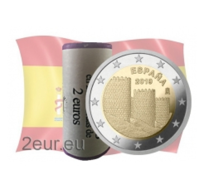 Espagne 2 euros rouler 2019 - Vieille ville d'Ávila