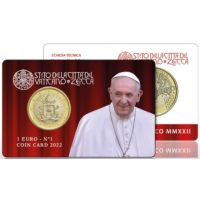 Vatican 1 EURO BU 2022 - №1 Vatican 1 EURO BU 2022 - №1