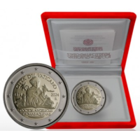 Vatican 2 euros BE 2024 - 750e anniversaire de la mort de saint Thomas d'Aquin