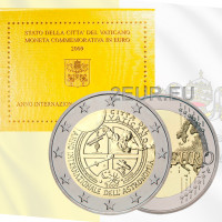 Vatican 2 euros BU 2009 - Année Internationale de l'Astronomie