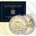 Vatican 2 euros BU 2014 - 25 ans depuis la chute du mur de Berlin