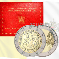 Vatican 2 euros BU 2015 - VIIIe Rencontre Mondiale des Familles - Philadelfia