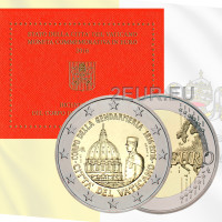 Vatican 2 euros BU 2016 - 200ème Anniversaire du Corps de Gendarmerie de la Cité du Vatican