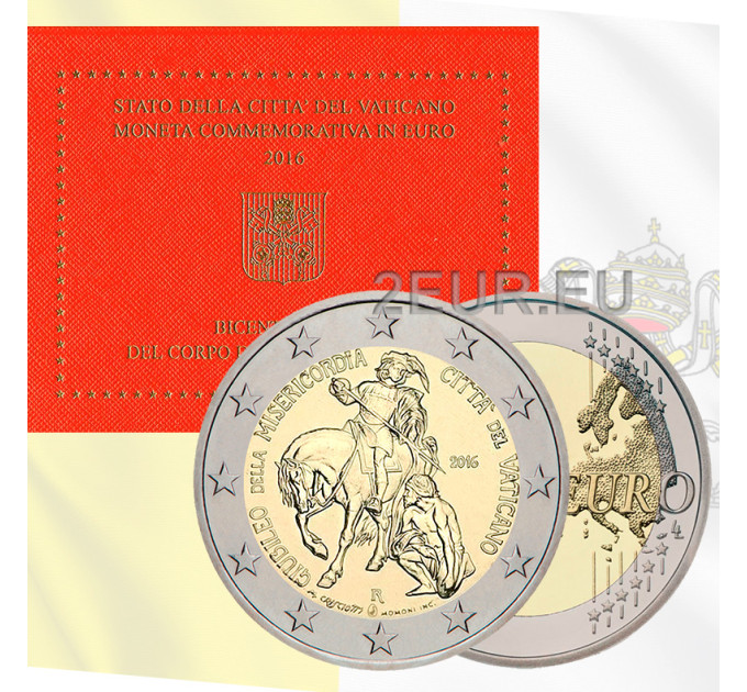 Vatican 2 euros BU 2016 - Année Sainte de la Miséricorde
