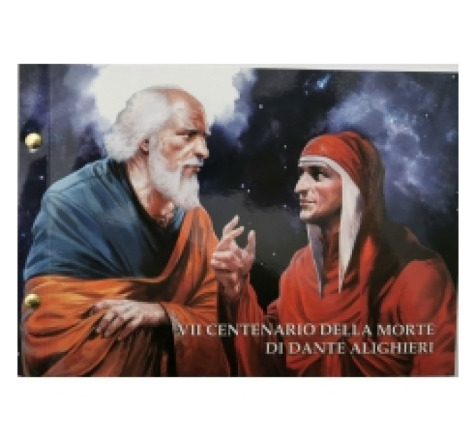 Vatican 2 euros BU 2021 - 700e anniversaire de la mort de Dante Alighieri Numiscover