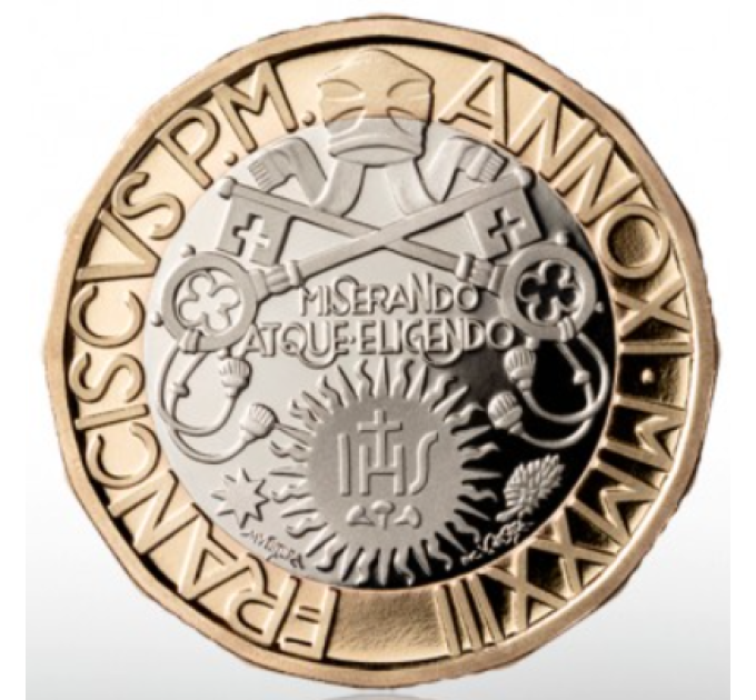 Vatican 5 euros BE 2023 - 100 ans depuis la naissance de Don Lorenzo Milani