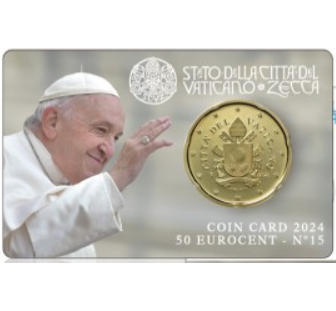 Vatican 50 cents BU 2024 - №15
