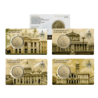 Vatican 50 cents BU 2025 - Basiliques papales de Rome
