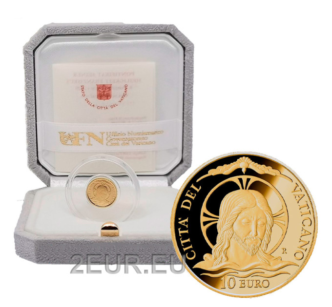 Vatican 10 euros or BE 2020 - Baptême