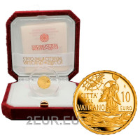 Vatican 10 euros or BE 2021 - Baptême