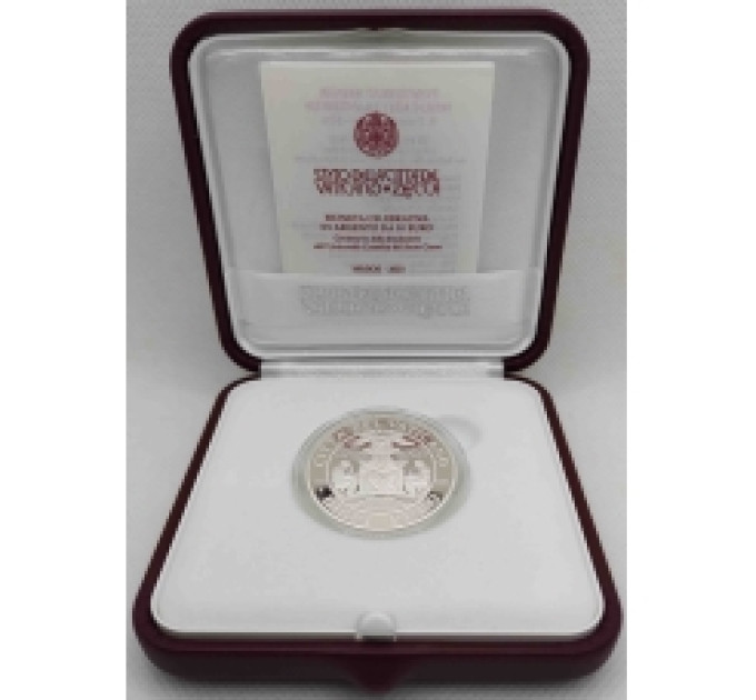 Vatican 10 euros argent BE 2021 - Centenaire de la Fondation de l'Université Catholique du Sacré-Cœur