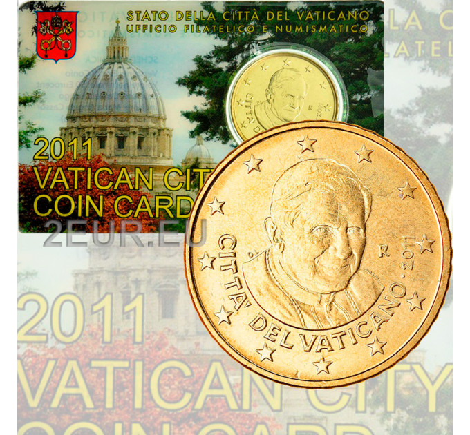 Vatican 50 cents BU 2011 - №2