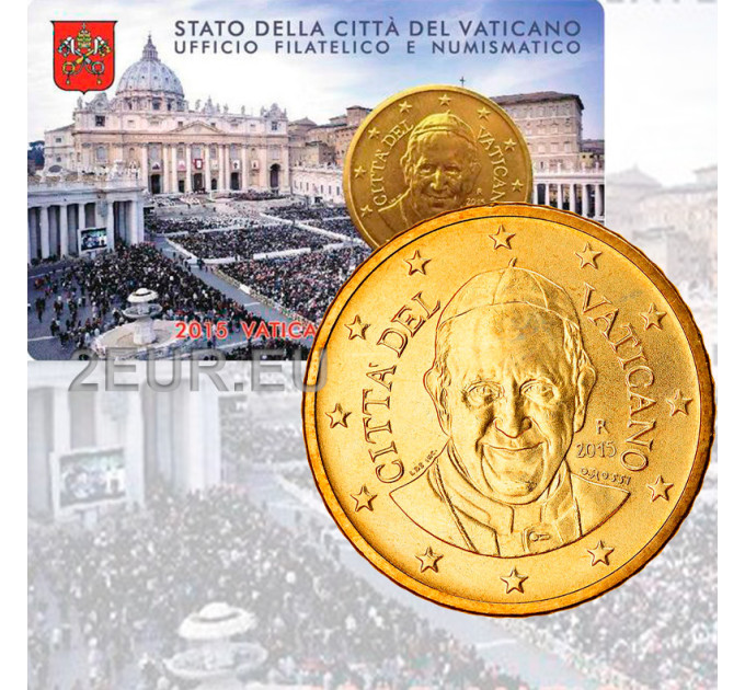 Vatican 50 cents BU 2015 - №6