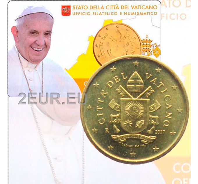 Vatican 50 cents BU 2017 - №8