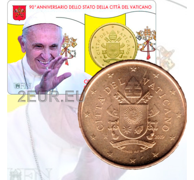 Vatican 50 cents BU 2019 - №10
