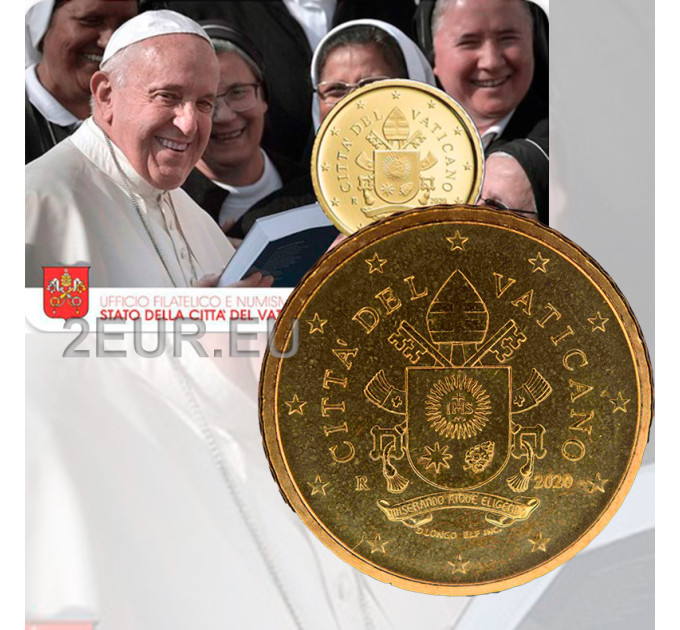 Vatican 50 cents BU 2020 - №11