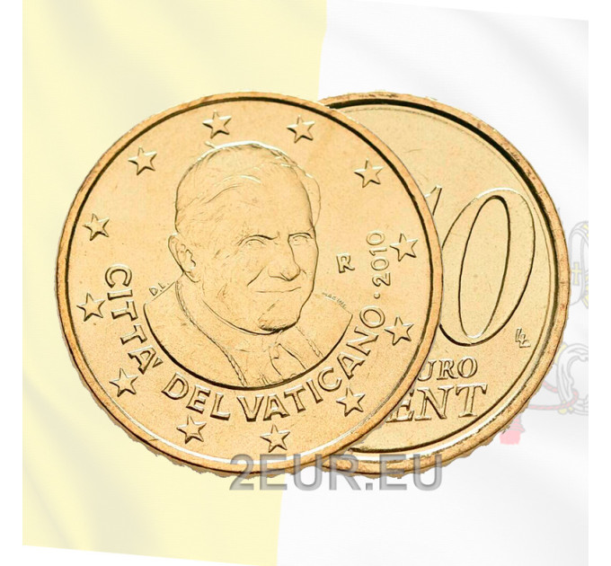 Vatican 50 cents UNC 2010