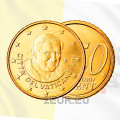 Vatican 50 cents UNC 2012