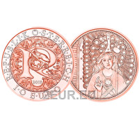 Autriche Pièce de 10 euros 2018 - Rafael - ange guérisseur Autriche Pièce de 10 euros 2018 - Rafael - ange guérisseur