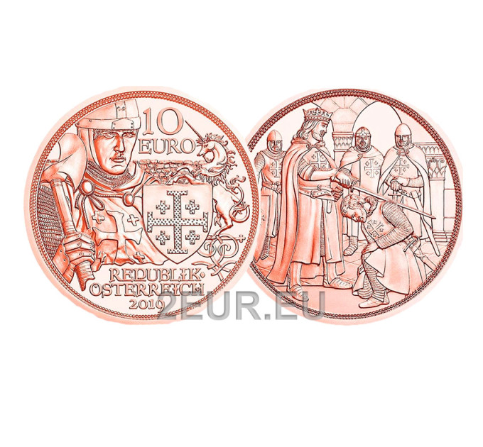  Autriche Pièce de 10 euros 2019 - Aventure