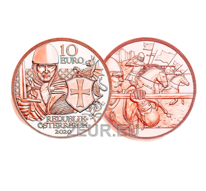 Autriche Pièce de 10 euros 2020 - Brave