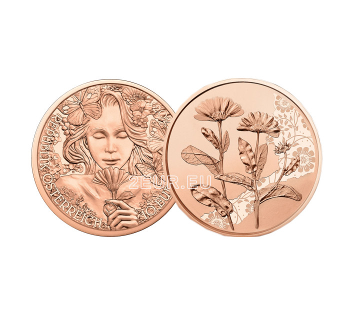Autriche Pièce 10 Euro 2022-2 - Souci