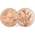 Autriche 10 euro pièce 2022 - Pissenlit