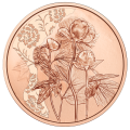Autriche Pièce de 10 euros 2024 - Pivoine