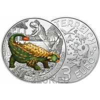 Autriche Pièce 3 euro 2020-3 - Ankilosaur magniventris