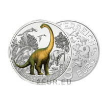 Autriche Pièce 3 euro 2021-4 - Argentinosaurus
