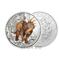 Autriche Pièce 3 euro 2021-3 - Styracosaurus albertensis