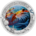 Autriche Pièce 3 Euro 2023-2 - Vie marine lumineuse - Krill antarctique
