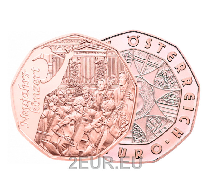 Autriche Pièce de 5 euros 2016 - Сoncert du nouvel an
