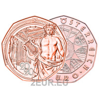 Autriche Pièce de 5 euros 2020 - 150 ans d'association musicale