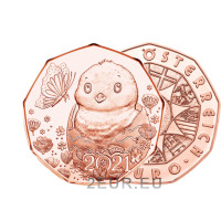 Autriche pièce de 5 euros 2021 - Un petit miracle