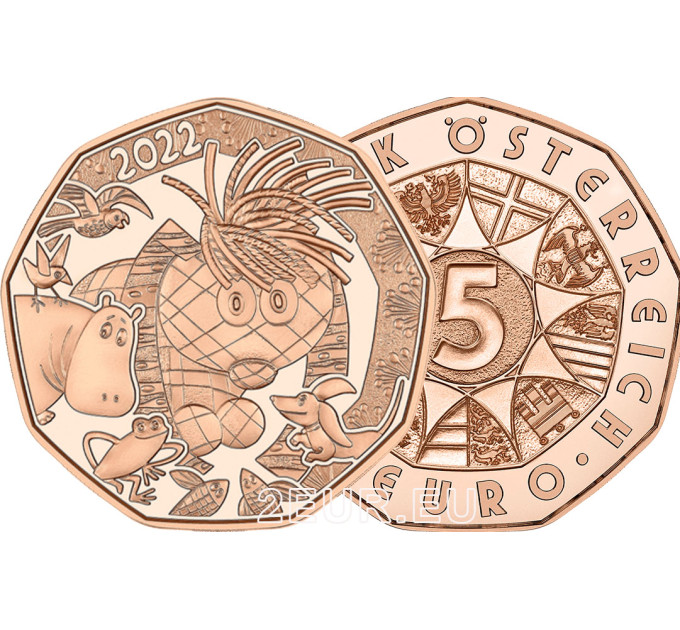 Autriche pièce de 5 euros 2022 - PIÈCE DE PÂQUES - PETIT JE-SUIS-MOI