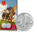 Autriche 10 euros  Pièce d'argent 2011 - Le lindwurm à Klagenfurt