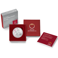  Autriche 10 euro  Pièce d'argent Proof 2024 - PIVOINE