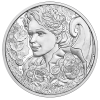  Autriche 10 euro  Pièce d'argent Proof 2024 - PIVOINE