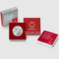 Autriche 20 euros Pièce d'argent 2022 – Eyes of the World - Afrique - Sérénité de l'éléphant