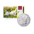 Autriche 5 euros Pièce d'argent 2018 - lapin de Pâques