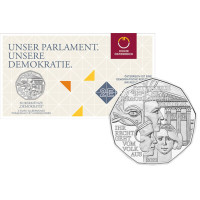 Autriche 5 euros Pièce d'argent 2022 - Démocratie